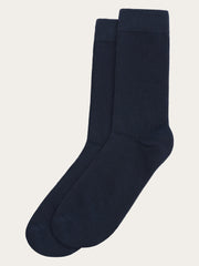 KnowledgeCotton Apparel - UNI 1-pack classic sock - GOTS/Vegan Socks 1412 Night Sky